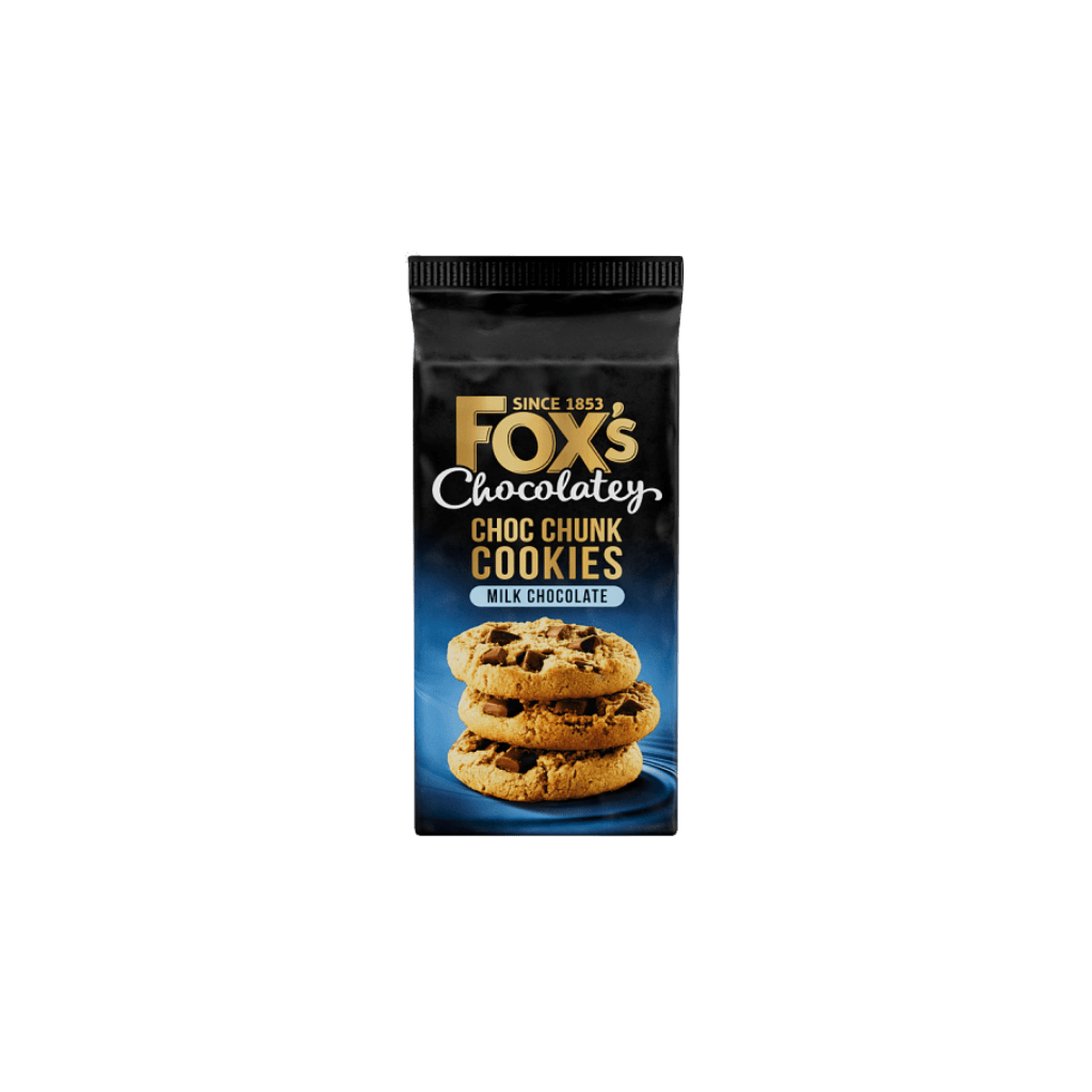 FOX’S CHOCOLATEY CHOC CHUNK COOKIES (MILK CHOCOLATE)