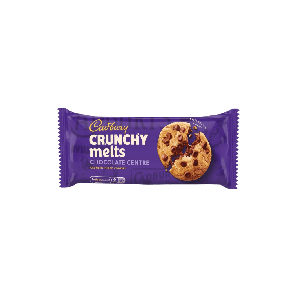 CADBURY CRUNCHY MELTS CHOCOLTE CENTER