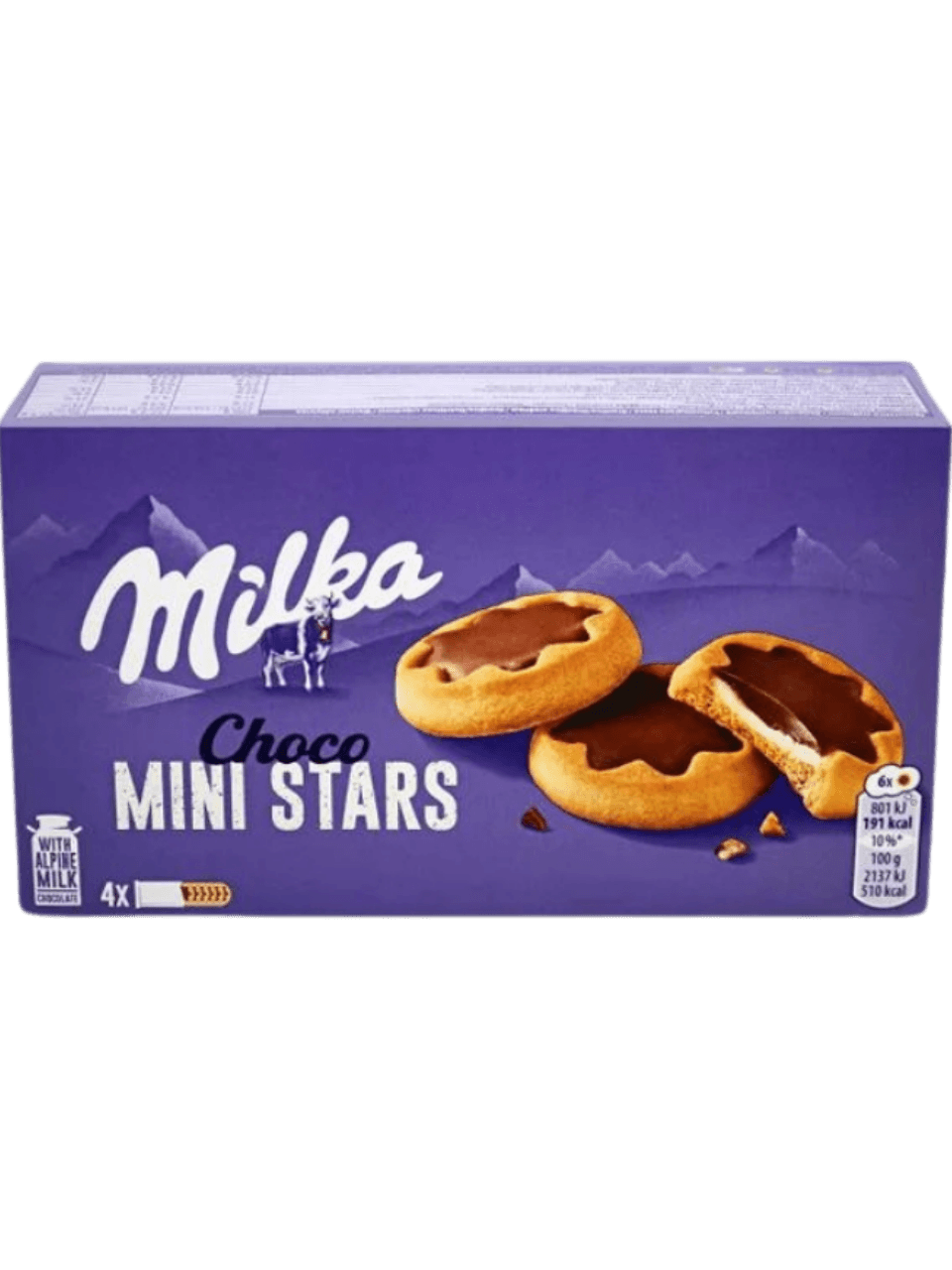 MILKA CHOCO MINI STARS