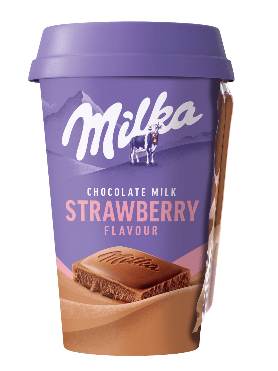 MILKA CHOCOLATE MILK (STRAWBERRY FLAVOUR)
